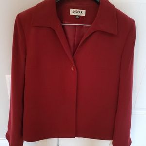 Kasper Suit - Brick Red